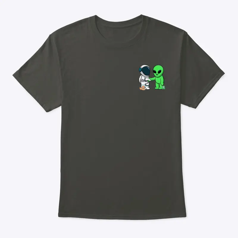 Alien buddy t-shirt (spaceman edition)