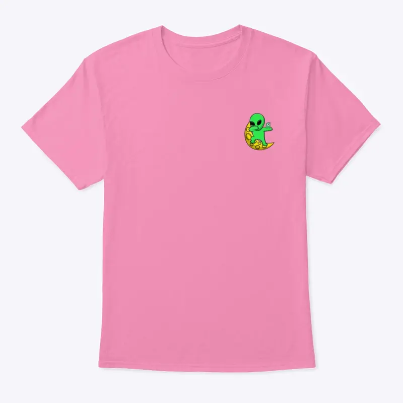 Alien buddy t-shirt (moon dabb edition)