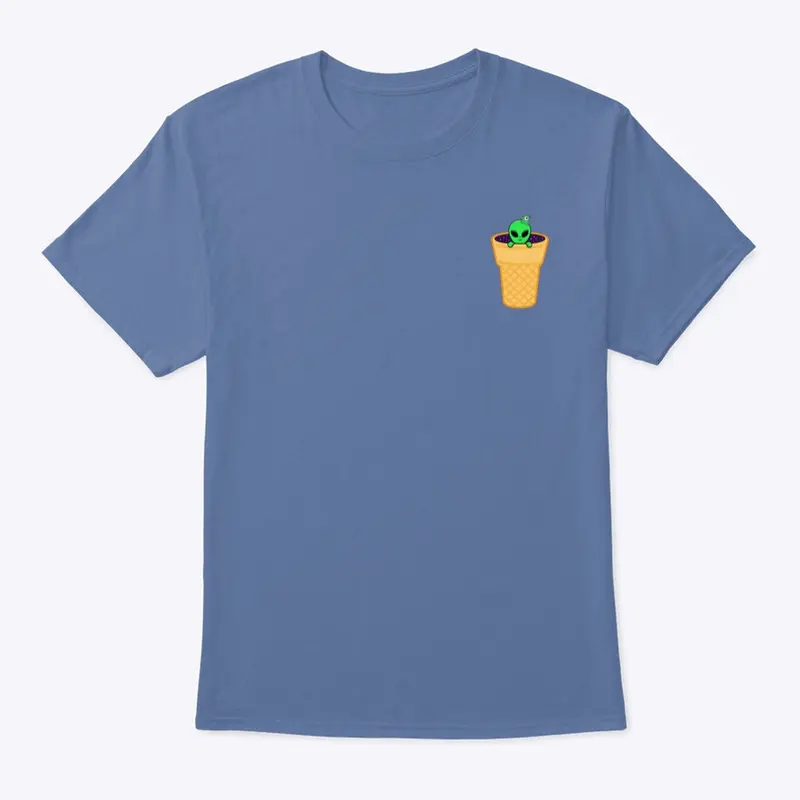 Alien buddy t-shirt (cone edition)