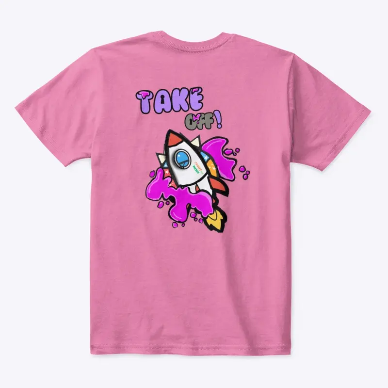 Take off! kids tee (girls)