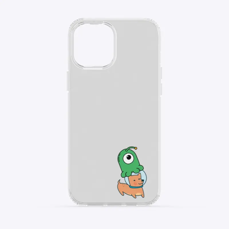 Alien Buddy phone case (pet edition)